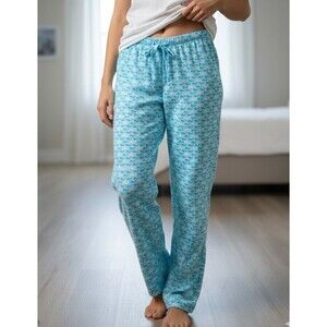 Vineyard Vines Size M Flannel Pajama Pants Whale Sleepwear Lounge Preppy EUC